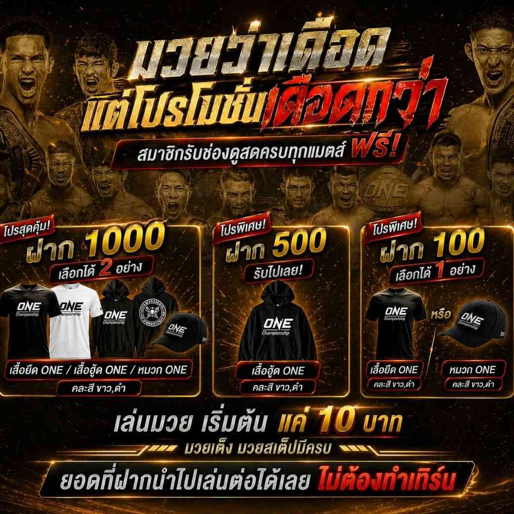 โปรโมชั่นสุดเดือด